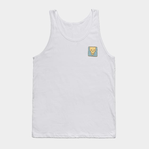 Skull Icon - Logo Tank Top by Nikokosmos